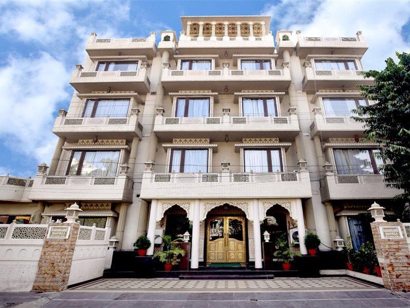 Nahargarh Haveli-Near Train Station Metro Hotel Dzsaipur Kültér fotó